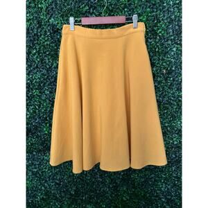 ModCloth, Mustard Skirt, women’s Size M